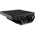 Alpenföhn Black Ridge - Prosessorkjøler - (for: LGA1156, LGA1155, LGA1150, LGA1151, AM4, LGA1200) - kobberbase og forniklede aluminiumsfinner - 92 mm - svart