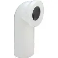 Viega 90 grader DN100 tilslutningsbøjning til toilet med læbetætning