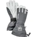 Hestra Army Leather Heli Ski, Skihansker, Grey