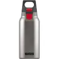 SIGG 8581.70, 0,3 l, Børstet stål, Rustfritt stål, 9 timer, 12 timer, Plast