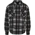 Urban Classics Plaid Teddy Lined Shirt Jakke