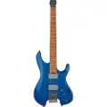 Ibanez Q52 Q Series Headless Guitar Laser Blue Matte