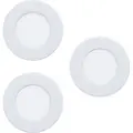 Eglo Fueva 5, Innsunket spotlight, LED, 220-240 V, Hvit