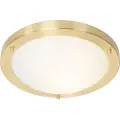 QAZQA Moderne taklampe gull 31 cm IP44 - Yuma