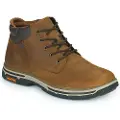 SKECHERS for man. 204394 Segment 2.0 Brodgen brown leather boots (46), Flat, Laces, Casual