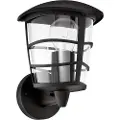 Eglo Aloria - Vegglampe - 1 sokkel - E27 - svart, blank