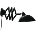 Dyberg Larsen Dyberg LarsenVegglampe Futura sammenleggbar armSvartVegglamperFra Homeroom
