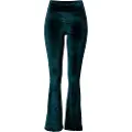 Urban Classics Velvet Boot Big High Waist Leggings