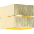 QAZQA Moderne vegglampe gull 9,7 cm - Transfer Groove