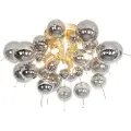 QAZQA Design taklampe messing med røykglass 4-lys - Explode