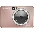 Canon Zoemini S2 - Digitalkamera - kompakt med øyeblikkelig bildeskriver - 8.0 MP - NFC, Bluetooth - rosagull