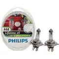 Philips LongLife EcoVision 12342LLECOS2 Lengre levetid, 60 W, 12 V, H4, 3100 K, 2 stykker