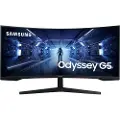Samsung 34" Odyssey G5 G55T WQHD 165Hz Gamingskjerm