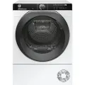 Hoover H-DRY 500 NDP H9A3TCBEXS-S, Frittstående, Frontmatet, Varme pumpe, Hvit, Knapper, Rotasjon, Venstre