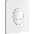 GROHE Skate Air, Flush plate, Hvid, Acrylonitrilbutadienstyren