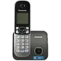 Panasonic KX-TG6811 - Trådløs telefon med anrops-ID - DECT\GAP - svart