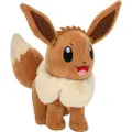 Jazwares Pokémon Eevee-plysjleke Versjon 01 20 Cm
