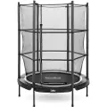 Salta 5426A, Trampoline over bakken, Rund, 35 kg, 3 år, Safety net, Sort
