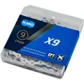 Kmc Kjede KMC X9 EPT 9-trinns 114 lenker