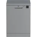 Beko DVN05320S - Oppvaskmaskin - bredde: 59.8 cm - dybde: 60 cm - høyde: 85 cm - sølv