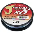 Daiwa J-braid Grand X8 Flettet Fiskesnøre 300 M