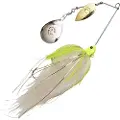 Savage Gear SG Da'Bush Spinnerbait 42g #4 White Silver Holo Flame