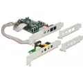 DeLOCK - Lydkort - 24-bit - 192 kHz - 92 dB SNR - 7.1 - PCIe - CM8828+CM9882A