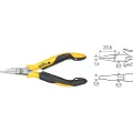 Wiha Z 38 0 04, Nesetang, Stål, Sort, Gult, 120 mm, 59 g