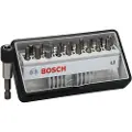 Bosch Powertools Bosch 2 607 002 568, 18 stykker, Hex (metrisk), Philips, Sikkerhets-hex (metrisk), Torx, T10, T15, T20, T25, T30, T40, 4,5,6 mm, PH1, PH2, PH3 / PZ1, PZ2, PZ3 / T10, T15, T20, T25, T30, T40 / S0,6x4,
