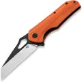 Bestech Operator - Blackwash + Satin - G10 foldekniv, oransje