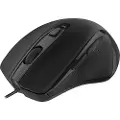 Deltaco optisk mus 6 knapper med skroll, USB