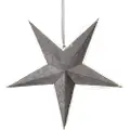 Star Trading Star TradingFløyelsstjerne + lyslenkeGråAdventsstjernerFra Homeroom
