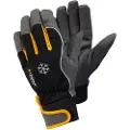 Tegera 9122, Verkstedhansker, Sort, Grå, Gult, Voksen, Voksen, Ripebestandig, Nylon, Polyester, Polyurethan