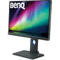 BenQ PhotoVue SW240 - SW Series - LED-skjerm - 24.1 (24 synlig) - 1920 x 1200 @ 60 Hz - IPS - 250 cd/m² - 1000:1 - 5 ms - HDMI, DVI-D, DisplayPort - grå