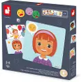 Janod Emotions Magnetic Game Pedagogisk Leketøy