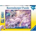 Ravensburger Pegasus Unicorn Puslespill 100 brikker