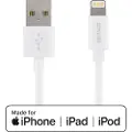 Deltaco sync/ladekabel 1m, MFI, USB Typ A ha - Lightning