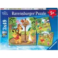 Ravensburger Winnie The Pooh, 49 stykker, Tegneserier, 5 år