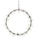 Star Trading Star TradingKrans Dew drop flowerSvartDekorativ julebelysningFra Homeroom