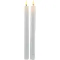 Sirius Home Sirius Sille Exclusive Kronelys Hvid - Ø 2 cm - H 25 cm - 2 stk