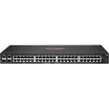 HP HPE Aruba 6000 48G 4SFP Switch - Switch - L3 - Styrt - 48 x 10/100/1000 + 4 x Gigabit SFP - side til side-luftflyt - rackmonterbar - AC 100 - 127 V / 200 - 240 V