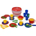 Plasto Kitchen set in bucket 39 parts