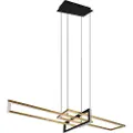 TRIO SALINAS LED-ANHENG MATTE MESSING/MATTE SORT