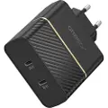 Otterbox EU Wall Charger 50W - 1X USB-C 30W + 1X USB-C 20W USB-PD - black