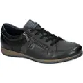 Fluchos for man. F1280 Leather shoes Daniel F1280 Habana black (43), Flat, 1 to 3 cm, Laces, Casual, Havana