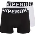 Superdry Dual Logo Boxers 2 Enheter