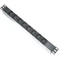 Intellinet 163651, 1U, Sort, Sølv, 8 AC-utganger, C13 kopling, IEC320 C14, 2 m