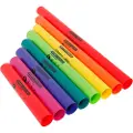 BoomWhackers melodiske perkusjonsrør C-dur diatonisk skala sett (8)