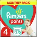 Pampers Bleier-bukse Pants 4 Str, 9 - 15kg, 176 stk.