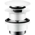 Hansgrohe Bundventil Push-Open 11/4'' mat hvid